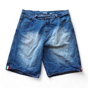 PJ Mark Vintage 90s Y2K Baggy‎ Streetwear Skate Shorts Medium Wash Men's 44